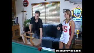 ŗ�青少年俱乐部#9-潘多拉的梦想，贝Tedeschi-一个青少年女孩性交的台球桌