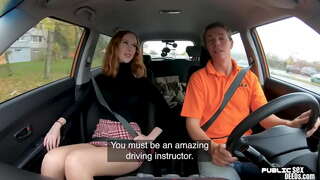 Bigtit ਬ੍ਰਿਟਿਸ਼ ਲਾਲ ਸਿਰ ਚੂਸਦੇ ਸੜਕ ਅਧਿਆਪਕ ਲੂੰਡ ਦੇ ਅੱਗੇ ਸੈਕਸ