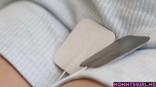 Quédate a mi lado y su whities chica satisfechos unos de otros